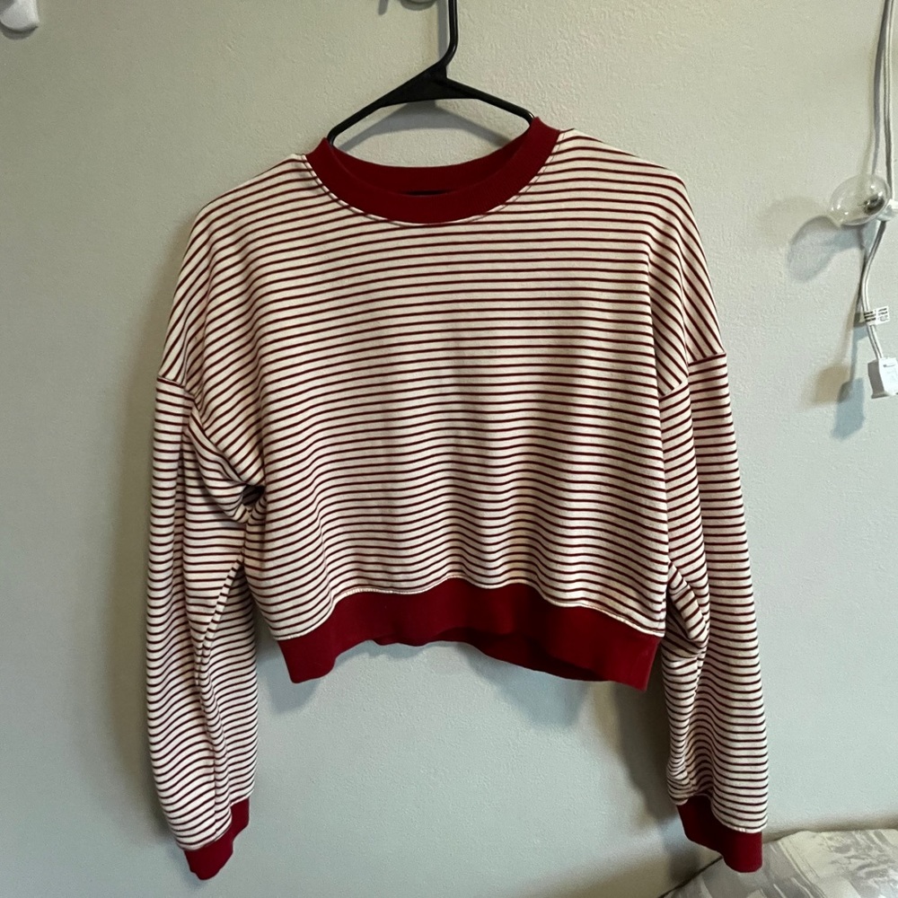 Slightly cropped sweater